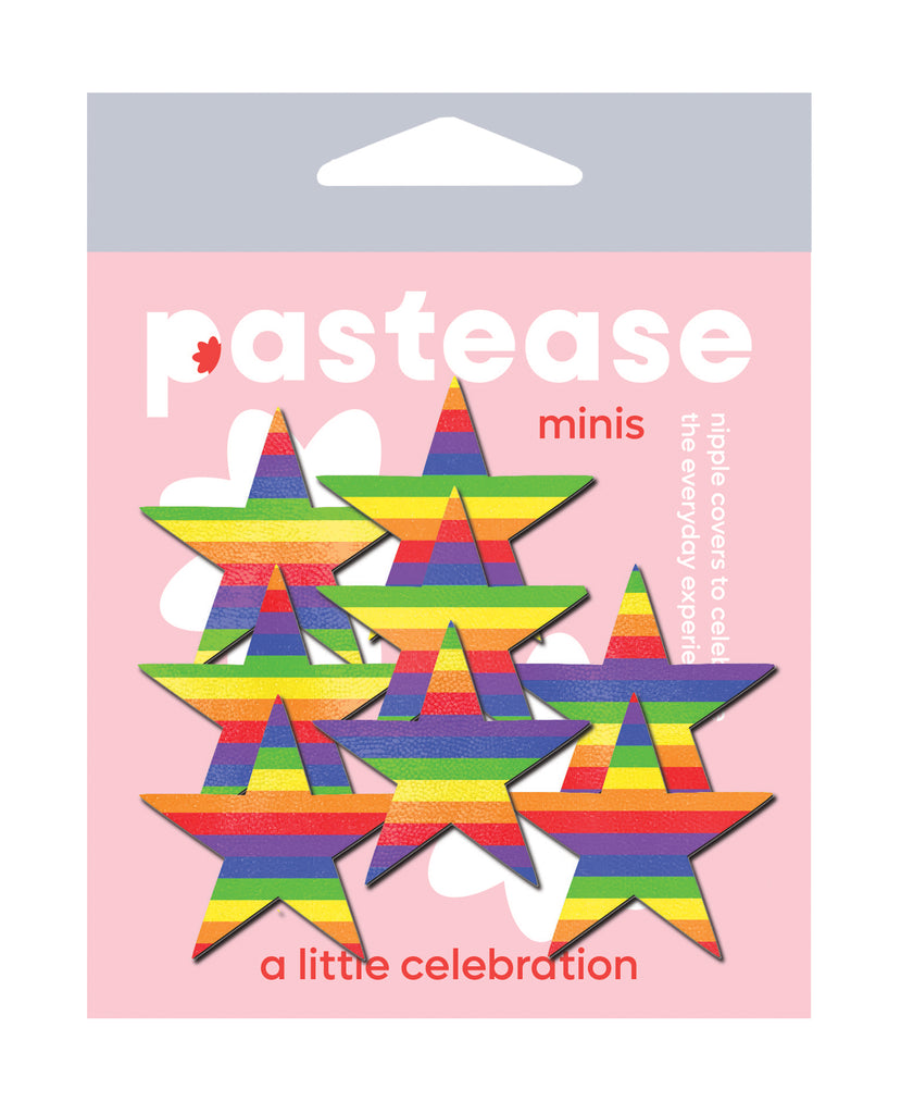 Pastease Mini Rainbow Stars - Pack of 8 O/S