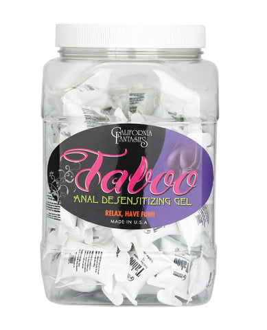 Taboo Anal Desensitizing Cream - 10 ml Pillow Bowl of 72