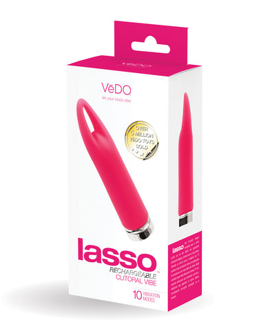 VeDO Lasso Rechargeable Bullet Vibe - Pink