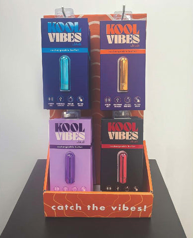 Blush Kool Vibes Merchandising Counter Display Kit - Assorted Colors Display of 4