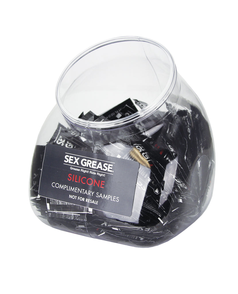 Sex Grease Silicone Display - 3 ml Foil Jar of 216