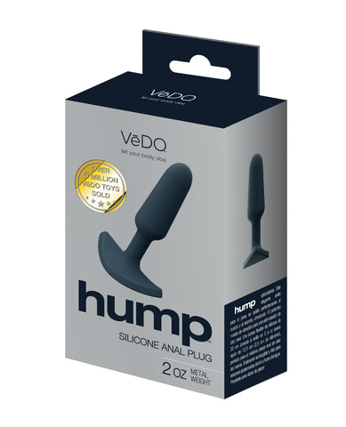 VeDO Hump Silicone Anal Plug - Black