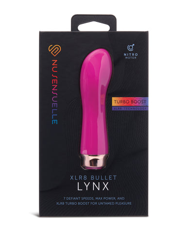 Nu Sensuelle Lynx Bullet with Nitro Motor - Magenta