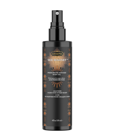 Kama Sutra Sex Magnet Pheromone  Body Spray - Leather 4 oz