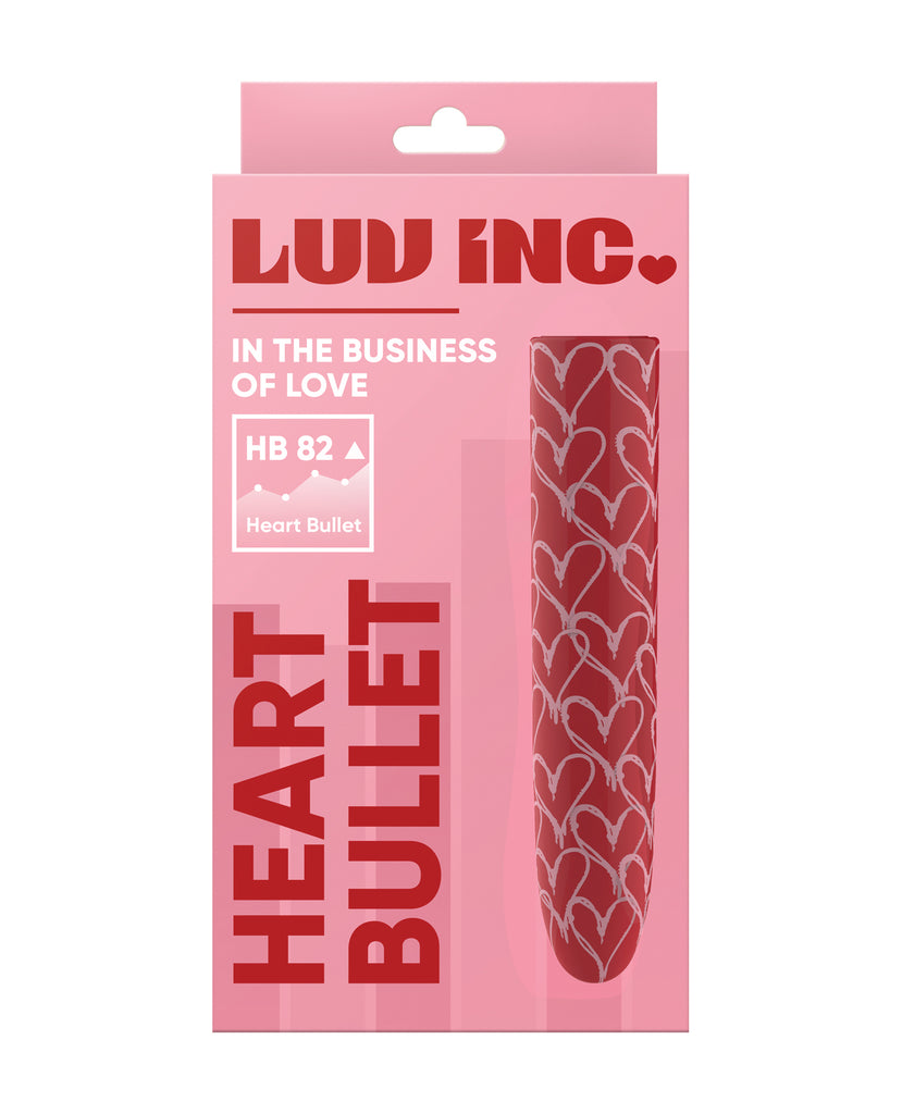 Luv Inc. Graffiti Heart Bullet - Red