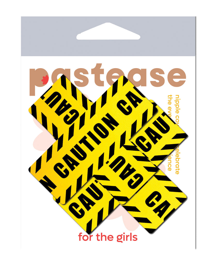 Pastease Caution Cross - Black/Yellow O/S