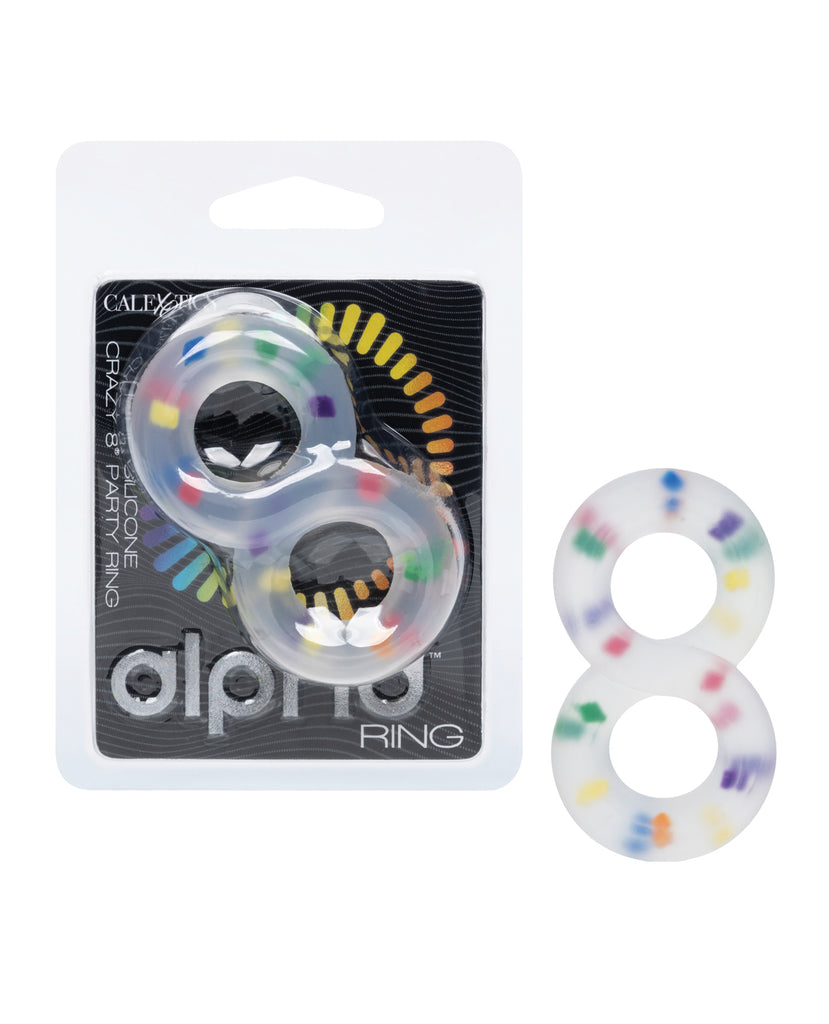 Alpha Liquid Silicone Crazy 8 Party Ring