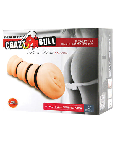 Crazy Bull Rossi Vagina Masturbator Sleeve - Flesh