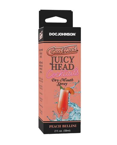 GoodHead Juicy Head Cocktails Dry Mouth Spray - Peach Bellini