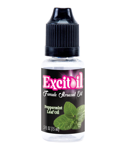 Body Action Peppermint Arousal Oil - .5 oz
