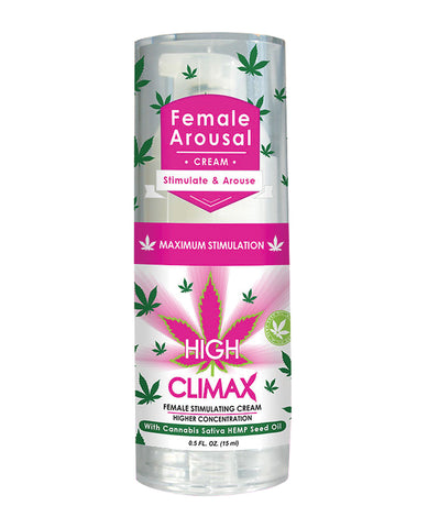 High Climax Female Stimulant w/Hemp Seed Oil - .5 oz