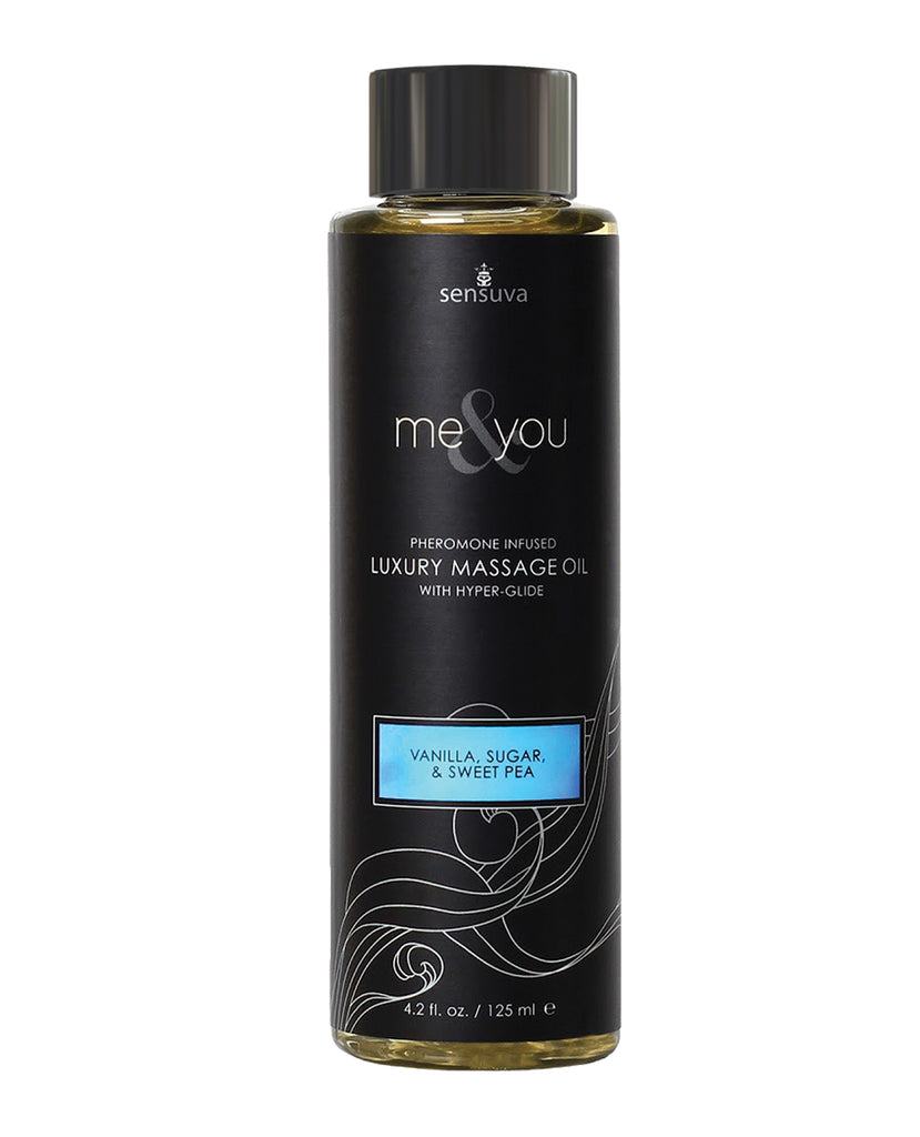 Sensuva Me & You Massage Oil - 4.2 oz Sweet Temptation