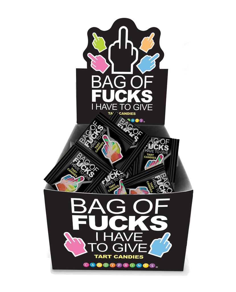 Fucks I Have To Give Tart Candies - Display of 100