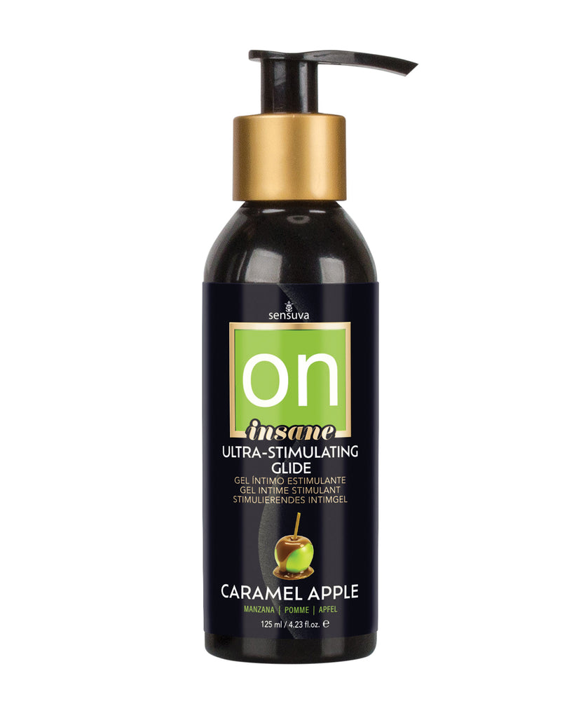 ON Insane Ultra Stimulating Glide - 4.23 oz Caramel Apple