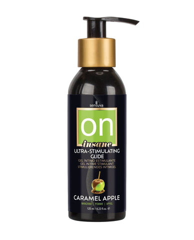 ON Insane Ultra Stimulating Glide - 4.23 oz Caramel Apple