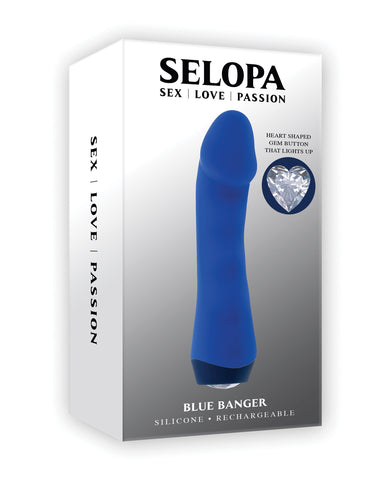 Selopa Blue Banger Petite Vibrator - Blue