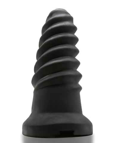 Oxballs Screwdhole Screw'd-in Open Tip Masturbator - Black