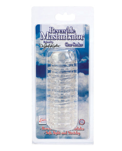 Dr. Joel Kaplan Reversible Masturbator - Clear