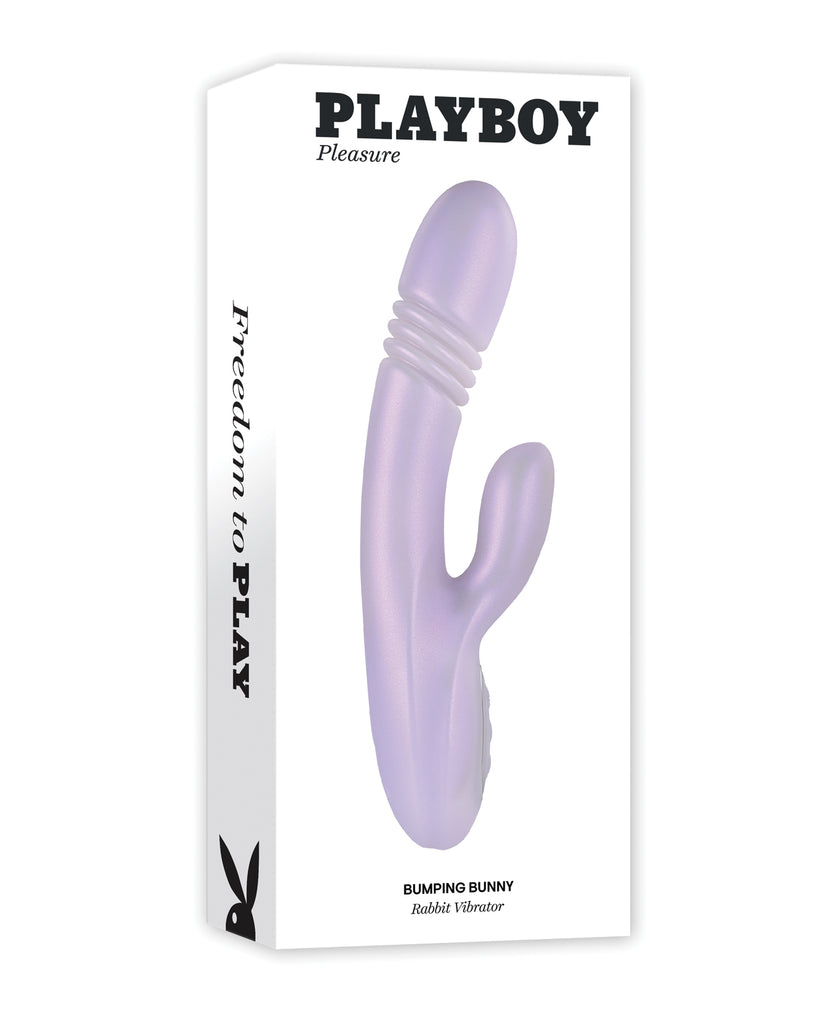 Playboy Pleasure Bumping Bunny Rabbit Vibrator  - Opal