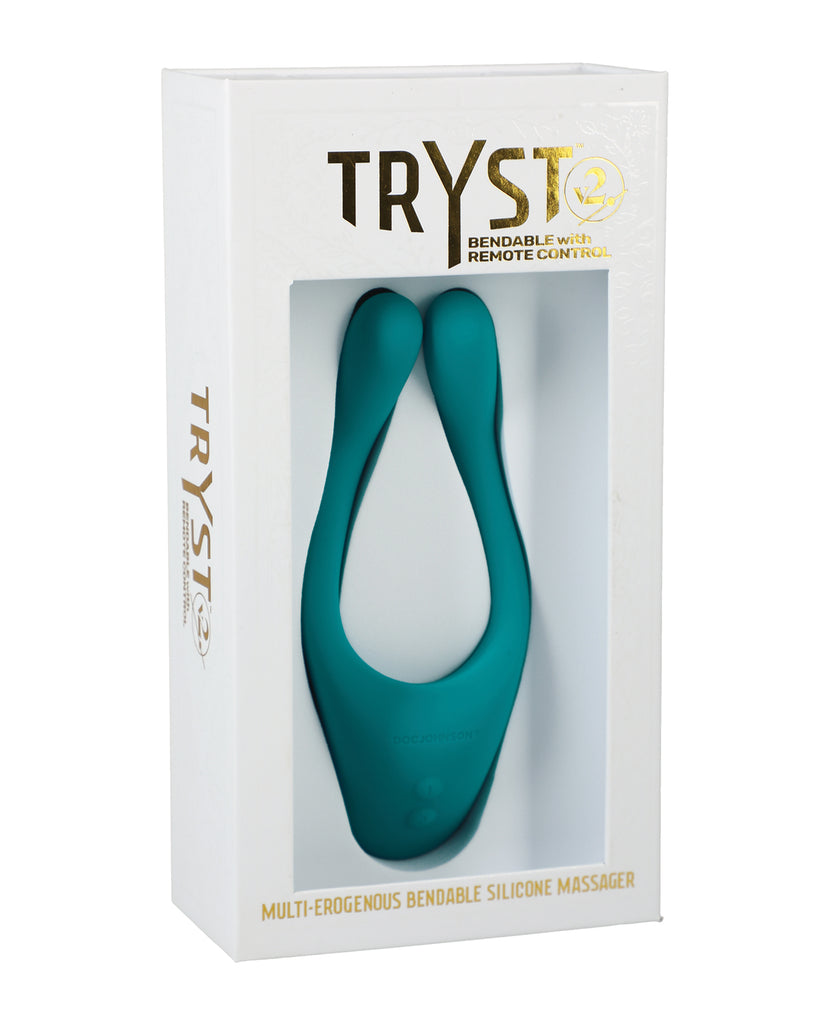 Tryst V2 Bendable Multi Zone Massager w/Remote - Teal