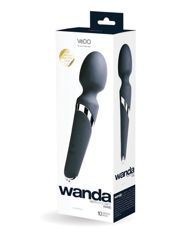 VeDO Wanda Rechargeable Wand - Just Black