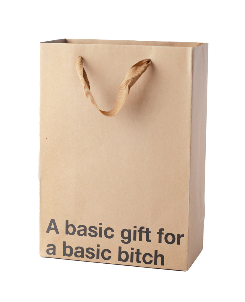 A Basic Gift For a Basic Bitch Gift Bag - Pack of 3