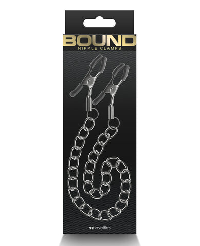 Bound DC2 Nipple Clamps - Gunmetal