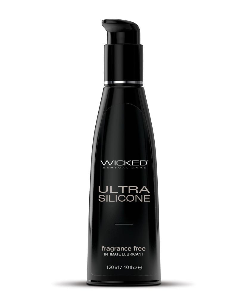 Wicked Sensual Care Ultra Silicone Based Lubricant - 4 oz Fragrance Free