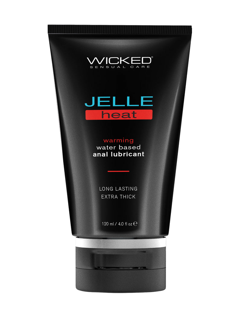 Wicked Sensual Care Jelle Warming Waterbased Anal Gel Lubricant - 4 oz