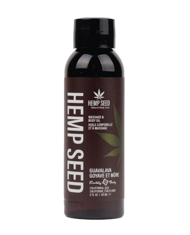 Earthly Body Massage & Body Oil - 2 oz Guavalava