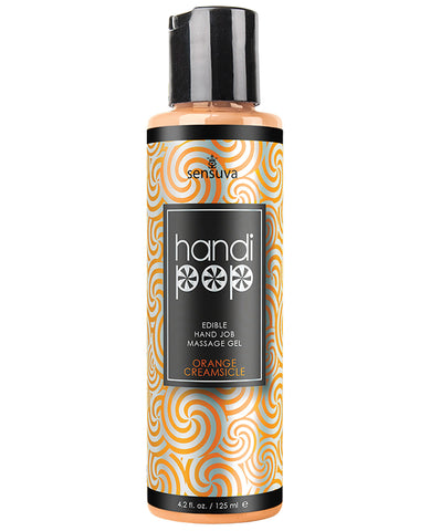 Handipop Hand Job Massage Gel - 4.2 oz Orange Creamsicle