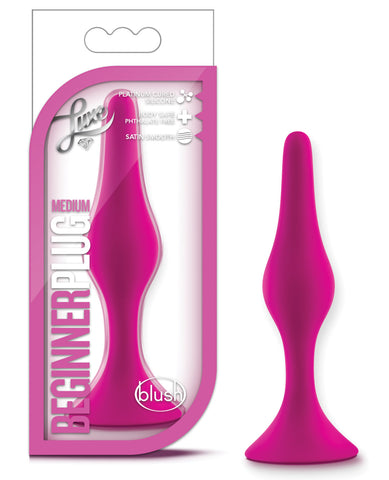 Blush Luxe Beginner Plug Medium - Pink