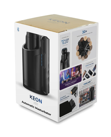 Kiiroo Keon New Box Combo Set w/Stroker - Black