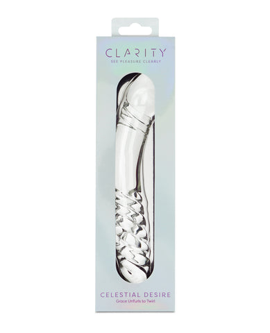 Clarity Glass Dildo - Celestial Desire