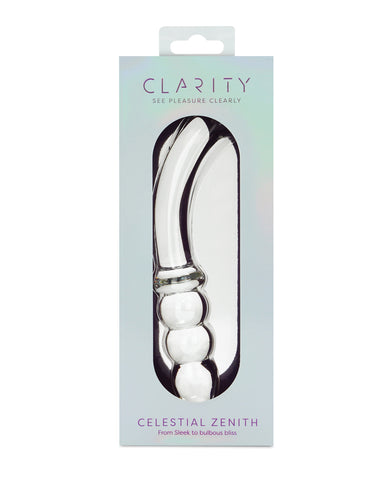 Clarity Glass Dildo - Celestial Zenith