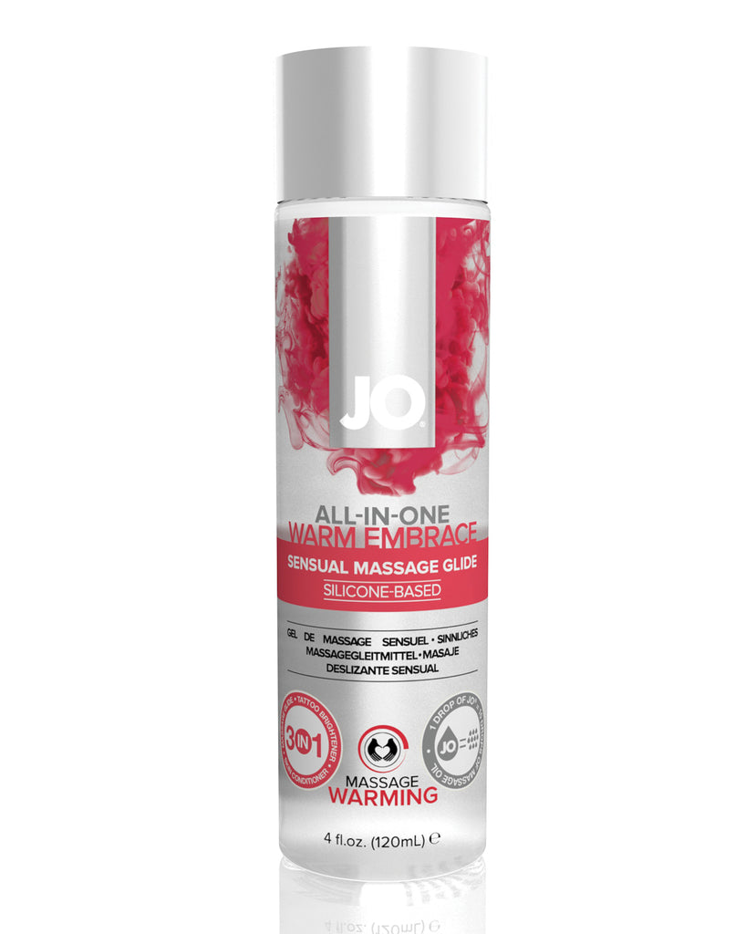 JO All-In-One Massage Glide - Warming Massage 4 oz
