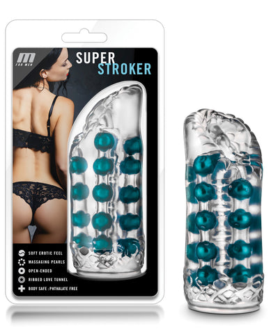 Blush M for Men Super Stroker - Clear