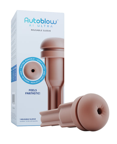Autoblow AI Ultra Anus Sleeve - Brown