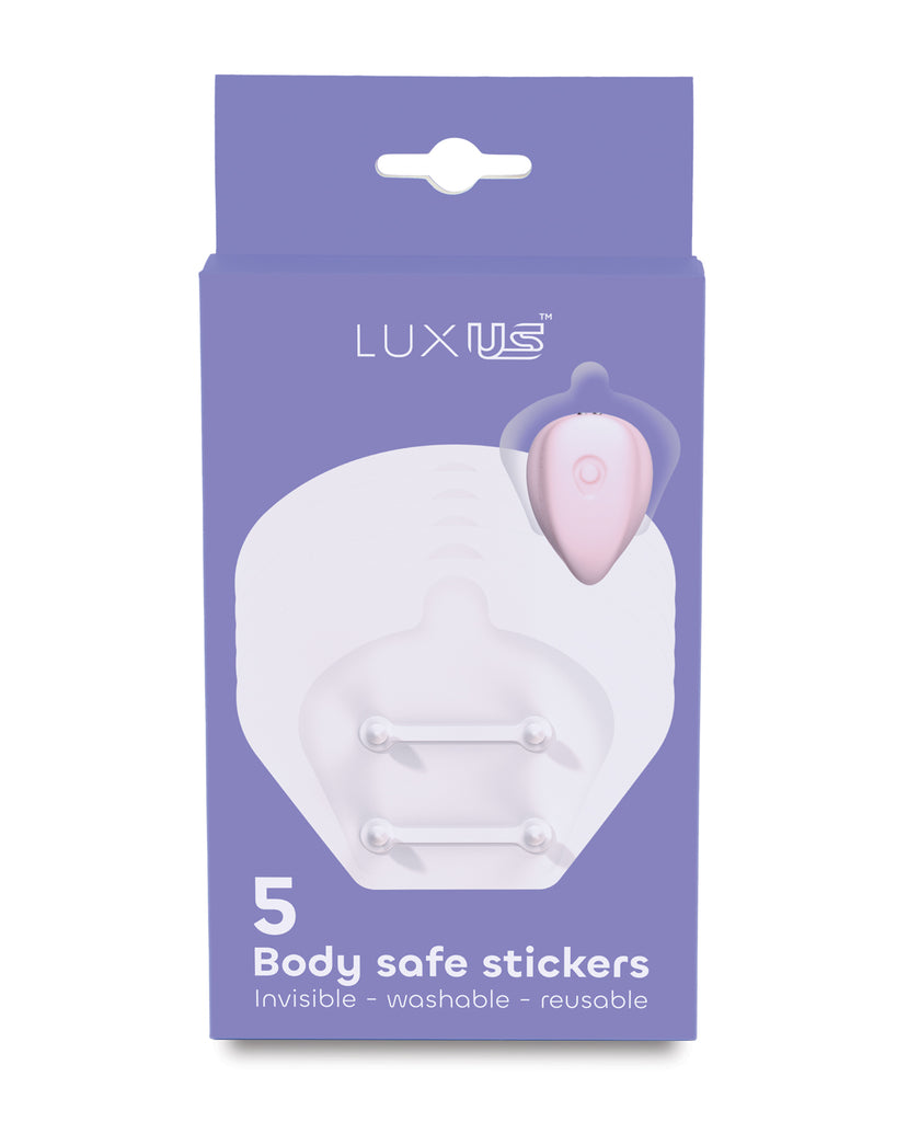Kiiroo Luxus Luxher 5 Pieces Adhesive Stickers Accessory - Clear