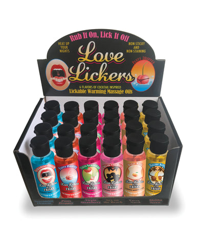 Love Lickers Display - Asst. Flavors Display of 24