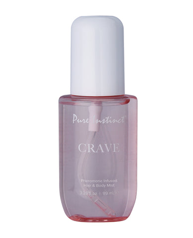 Pure Instinct Pheromone Hair & Body Mist Crave - 3.35 oz
