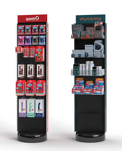 Screaming O & Dynamo Wellness New Product Floor Display - Drop Ship Only