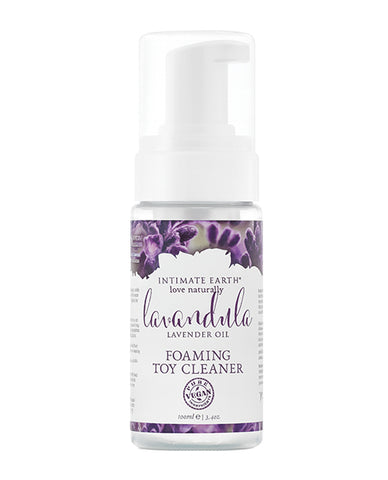 Intimate Earth Foaming Toy Cleaner - 100 ml Lavandula Lavender Oil and Rosemary Extracts