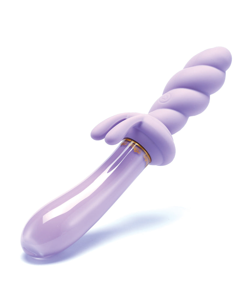 Cristal Jade Twist Glass Rabbit