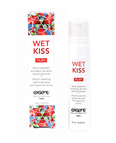 Exsens Wet Kiss Moisturizing Saliva Spray - Pomegranate 15 ml