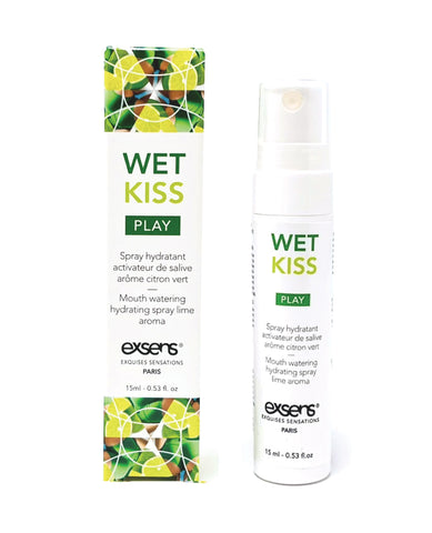 Exsens Wet Kiss Moisturizing Saliva Spray - Lime 15 ml