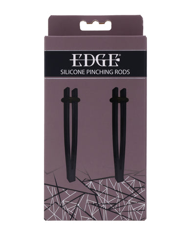 Edge Silicone Pinching Rods - Black