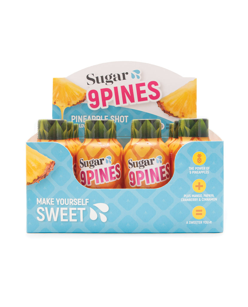 Sugar Splash 9Pines Self Sweetener - 12 pc Display