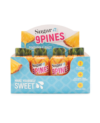 Sugar Splash 9Pines Self Sweetener - 12 pc Display