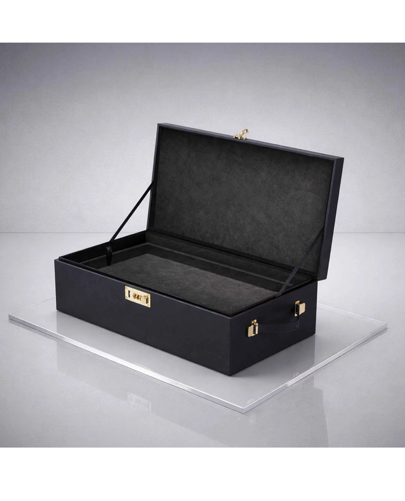 Strap On Me Le Coffret Prestige Edition Built-in Combination Lock Case - Black